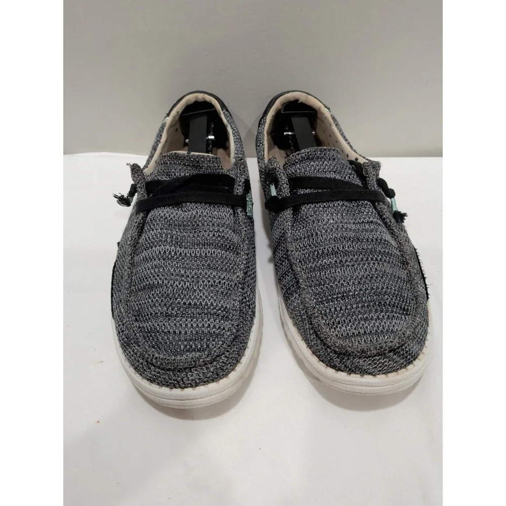 Hey Dude Wendy Sox Sparkling Black Sz 9